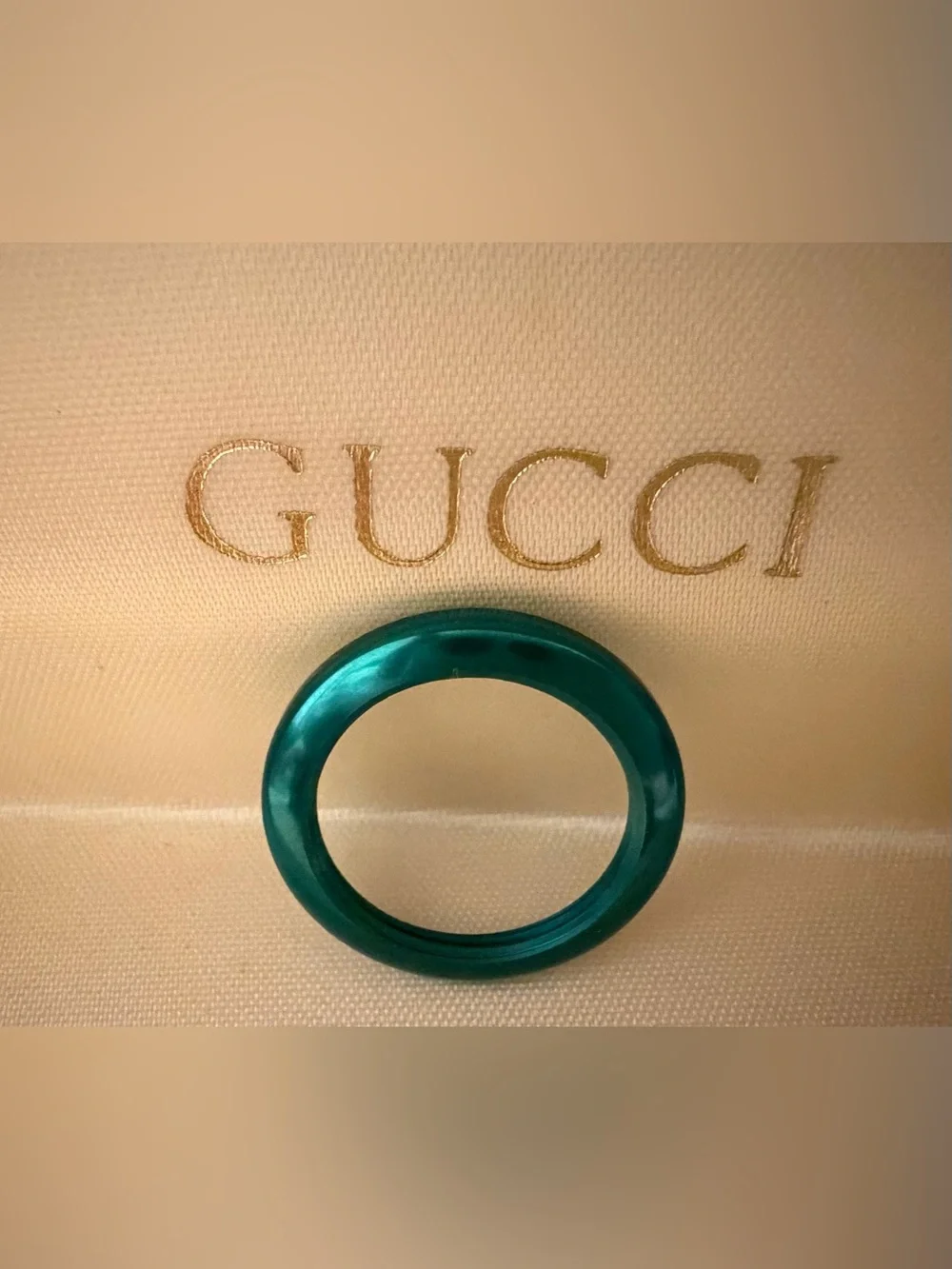 Gucci Green Metal Bezel “Only